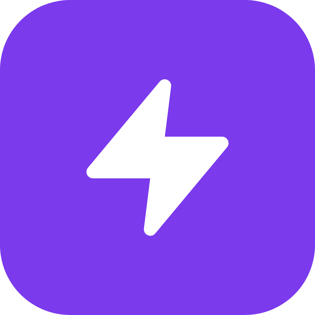 TrendForge App Icon (Purple Square)
