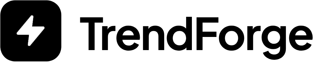 TrendForge Wordmark (Black)
