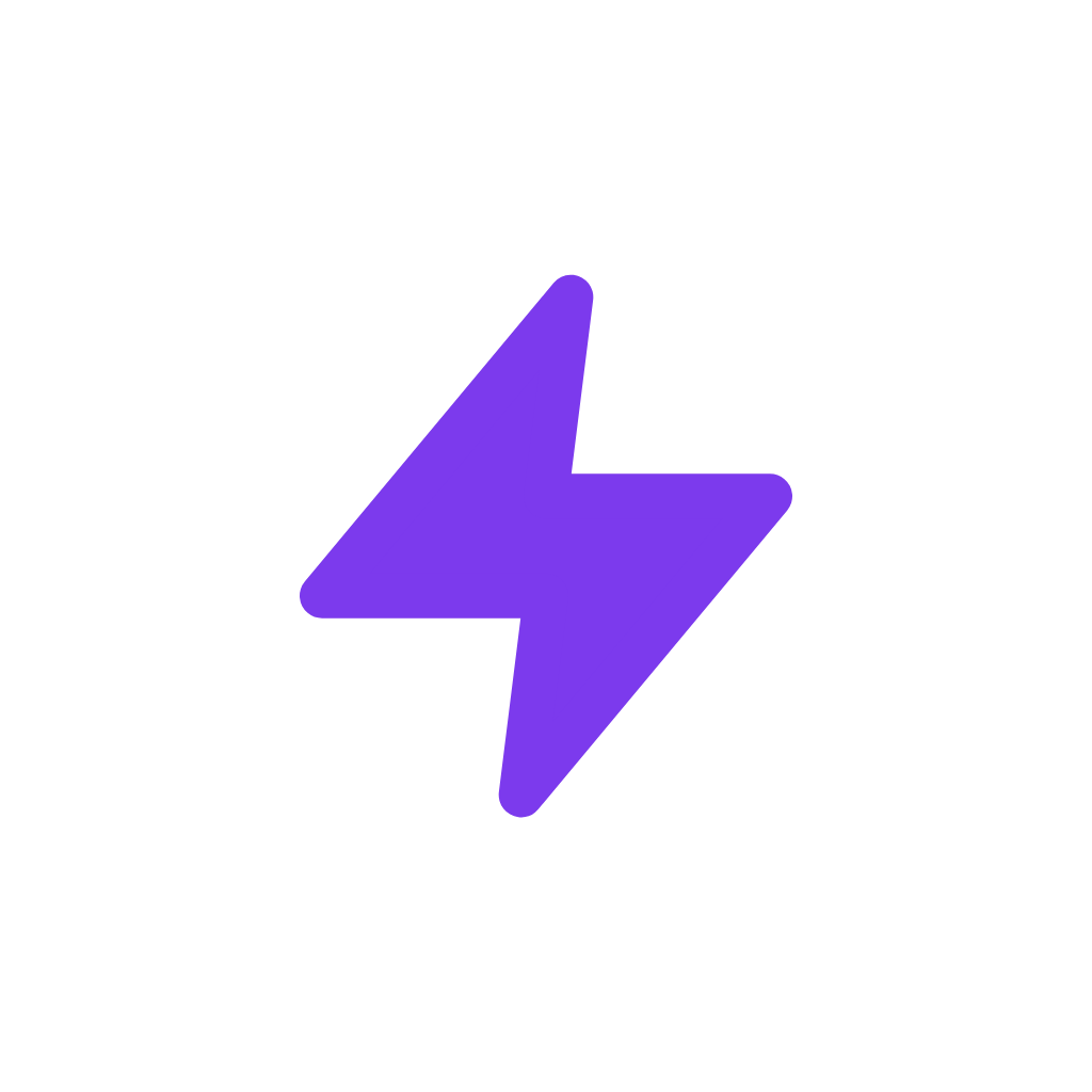 TrendForge Monogram Icon (Violet)